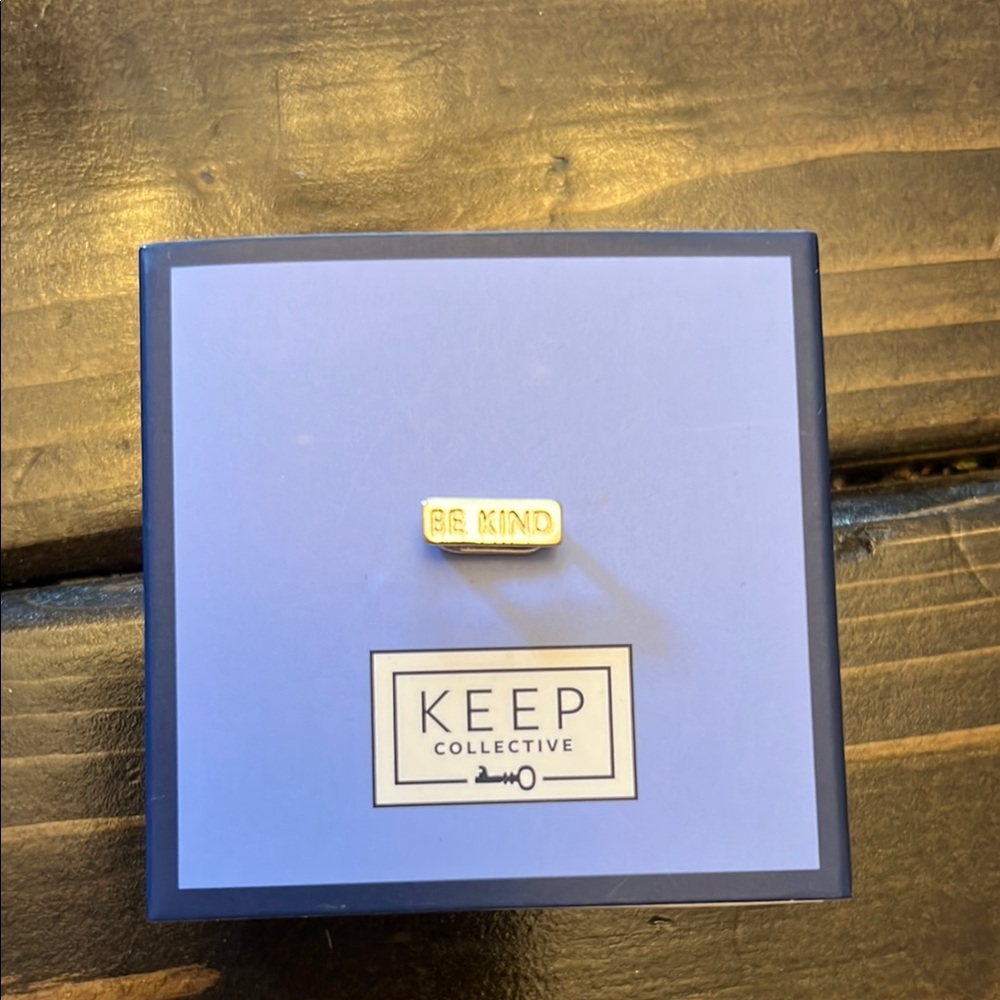 KEEP Collective Silver 'Be Kind' Charm
